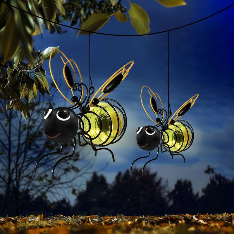 LumiBee™ Solar-Gartenleuchte | Warmes Licht & charmante Abendstimmung