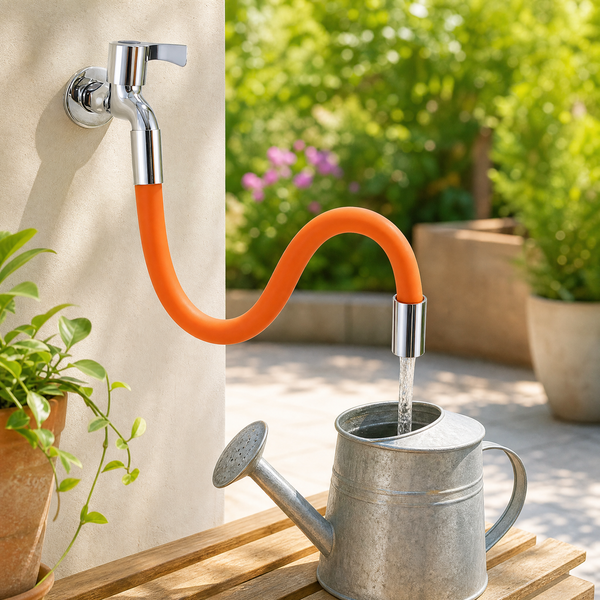 AquaBend™ Flexibler Wasserhahn-Verlängerungsschlauch | Präzise Wasserführung & spritzfreies Befüllen
