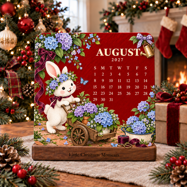 Floravera™ Pflanzbarer Dauerkalender 2027 | 12 Monate voller Blüten