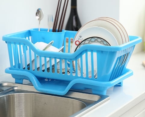 DishRack - Doppellagiges Geschirr-Trockengestell für die Küche [Letzter Tag Rabatt]