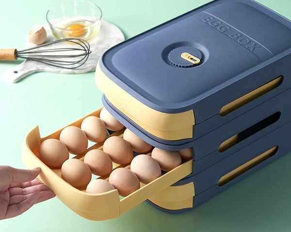 EggStore - Platzsparende Aufbewahrung für frische Eier!