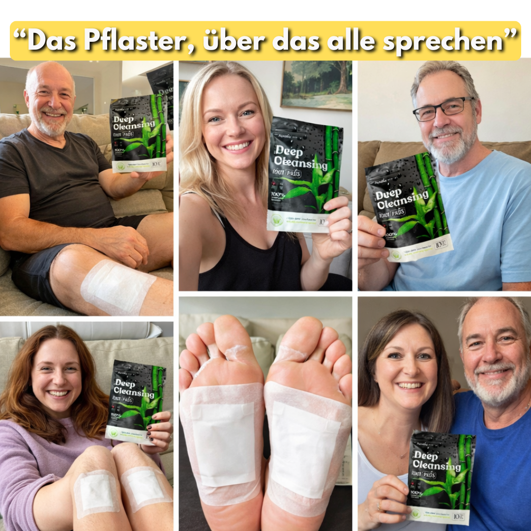 Purus Detox Fußpflaster – Sanfte Entgiftung
