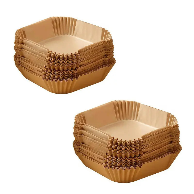 FryShield™ Heissluftfritteusen-Papiereinlagen | Weniger Schmutz & einfachere Reinigung