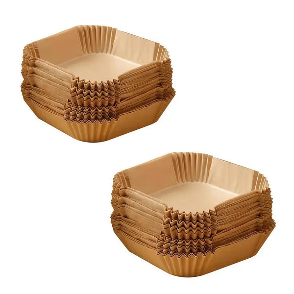 FryShield™ Heissluftfritteusen-Papiereinlagen | Weniger Schmutz & einfachere Reinigung