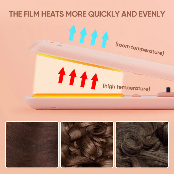 CurlGenie™ Vielseitiges Mini-Locken- und Glätteisen