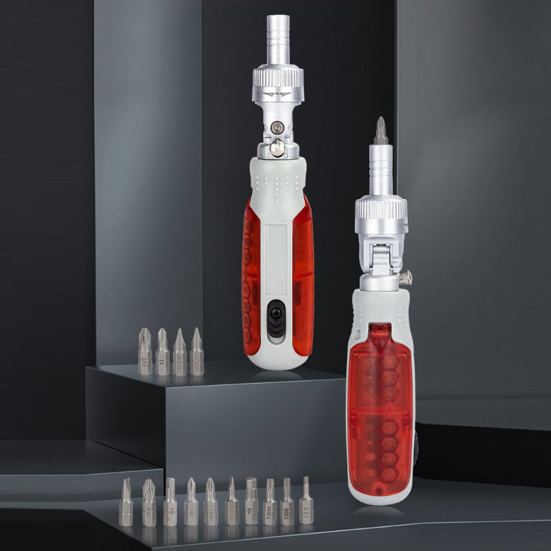 EasyScrew™ – 14-in-1 Ratschen-Schraubendreher für Haushalt & Werkstatt