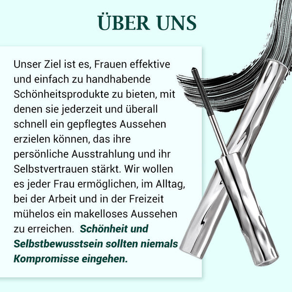 ⏳Limitiertes 50 % Rabatt⏰Wasserfeste Fiber Mascara für natürliches Volumen💦