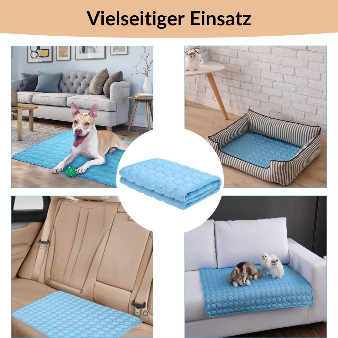 🐾 50% RABATT! ❄️ Premium Kühlmatte für Hunde & Katzen