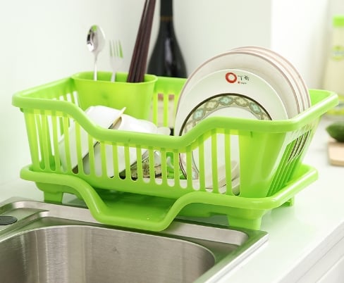 DishRack - Doppellagiges Geschirr-Trockengestell für die Küche [Letzter Tag Rabatt]