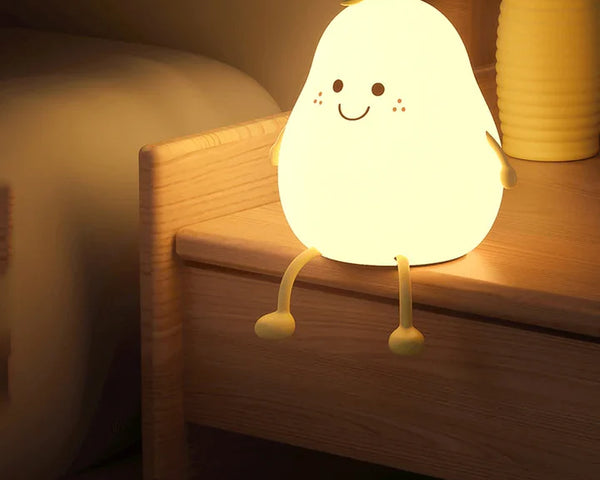 GlowyPear - Wiederaufladbare Birnen-Nachtlampe