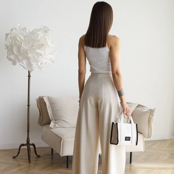 Lina™ – Weit geschnittene Leinenhose | 50% RABATT