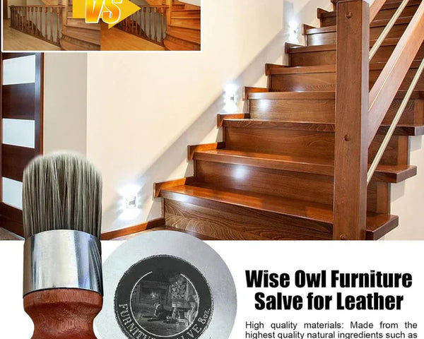 ShineRevive™ | Möbelpflege-Salbe & Bürste für Holz