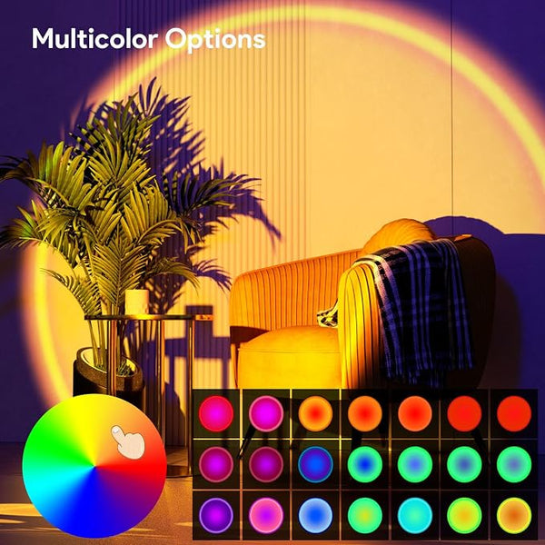 Sunora™ Sonnenuntergang-Projektionslampe | 16 Farben & stimmungsvolles Licht