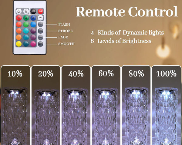CrystalLight™ - Kristall Lampe