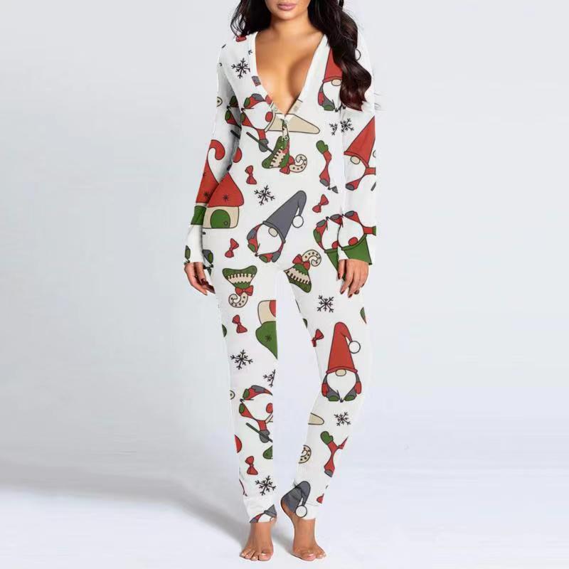 WinterGlow™ – Festlicher Jumpsuit mit Knopfleiste für Frauen