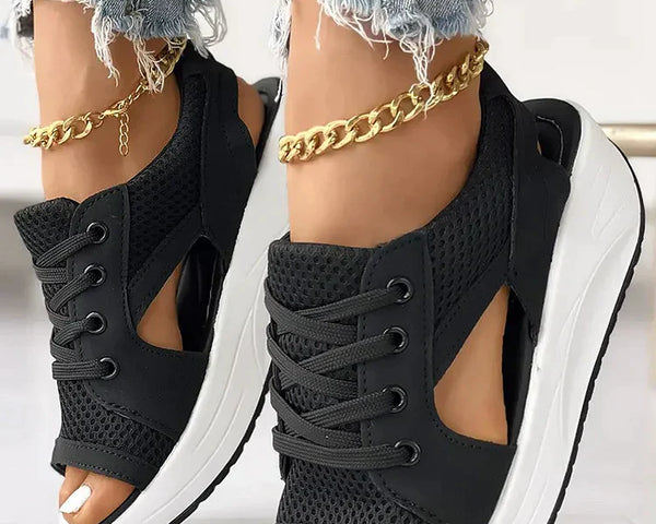 Mila™ Schnür-Muffin-Sandalen (50% RABATT)