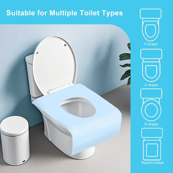 HygiSeat™ | Hygienische Einweg-Toilettensitzauflagen für unterwegs