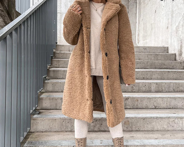Tygo™ | Kunstpelz Übergroße Teddy Jacke | 50% RABATT!
