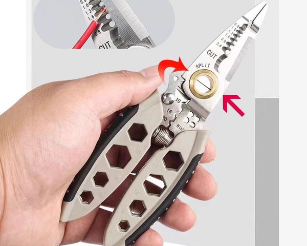 EasyStrip™ – 7-Zoll-Abisolierzange für Präzises Abisolieren und Multitasking
