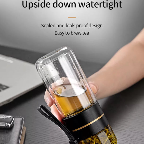 EasyTea™ - Die praktische Tee-Wasserflasche für unterwegs