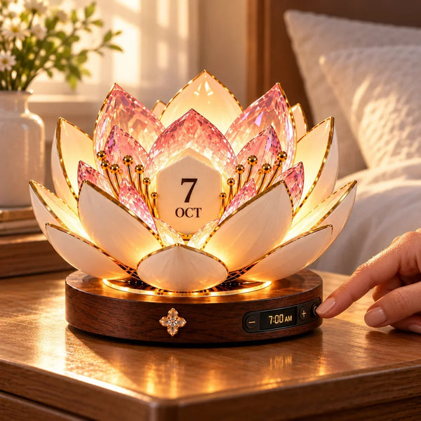 Petalune™ Blühender Dauerkalender | Automatische Blüte & warmes Ambientelicht