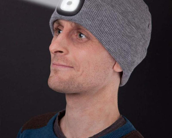 LED-Strickmütze Winter Beanie