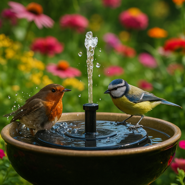 FloraFontana™ – Der Solarbrunnen für lebendige Gärten.