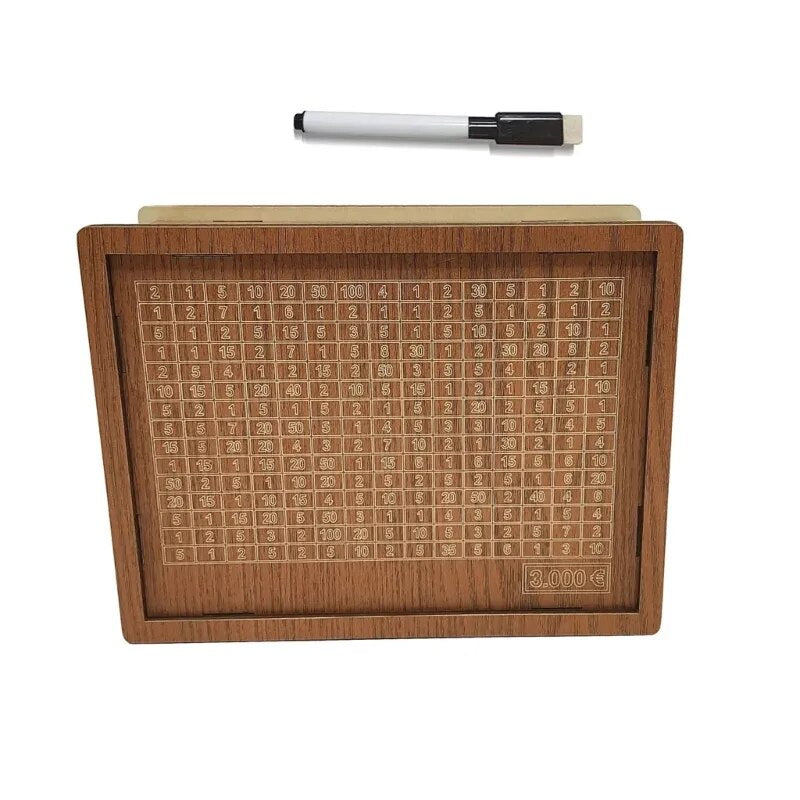 50% Rabatt | WealthBox™ | Spardose aus Holz [Letzter Tag Rabatt]