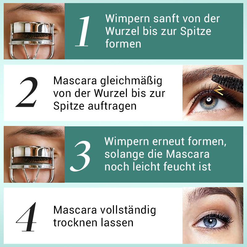 ⏳Limitiertes 50 % Rabatt⏰Wasserfeste Fiber Mascara für natürliches Volumen💦