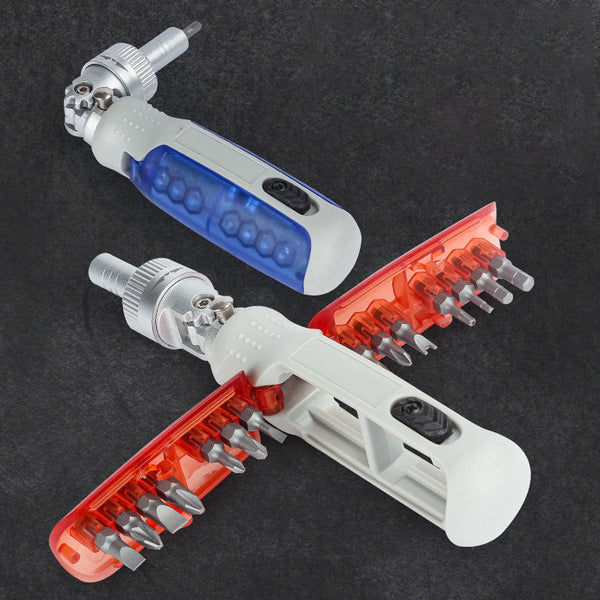 EasyScrew™ – 14-in-1 Ratschen-Schraubendreher für Haushalt & Werkstatt