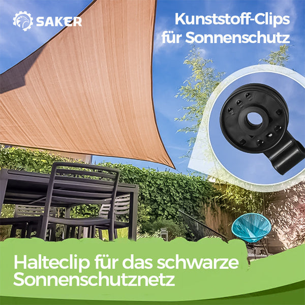 20+20 GRATIS | ShadeClips – Die einfache Lösung zur sicheren Befestigung von Schattiernetzen