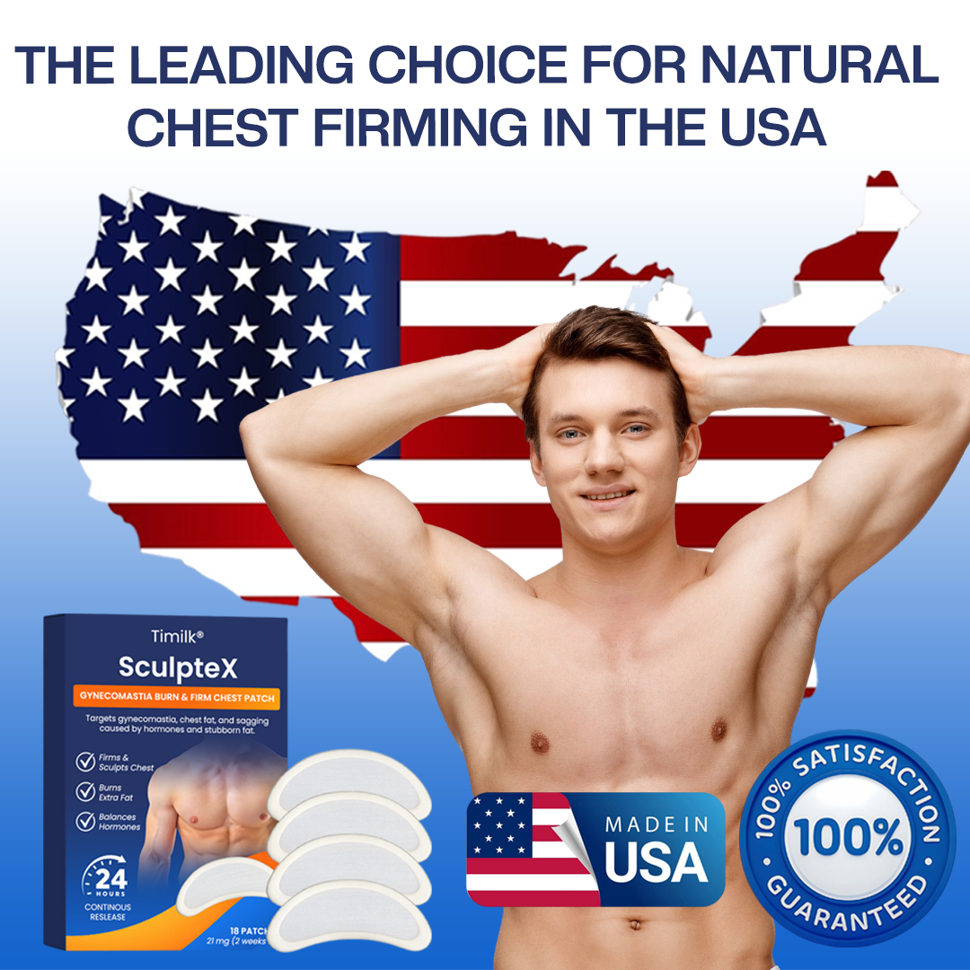 Sculptiva®  Gynekomastie Burn & Firm Brustpflaster – Für eine straffere, definiertere Männerbrust