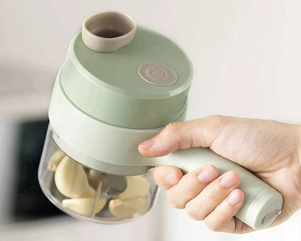 QuickChopp™ – 10x schneller Schälen, Schneiden und Hacken
