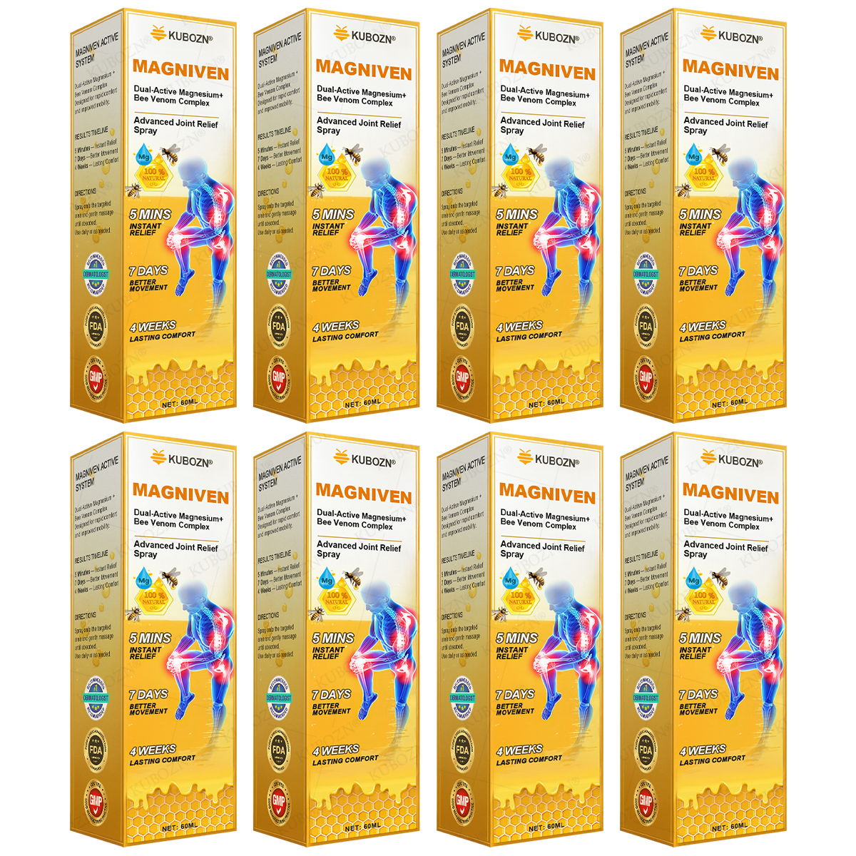 BeeMotion™ | Magnesium- & Bienengift-Gelenkspray – Für Mehr Beweglichkeit & Weniger Gelenkbeschwerden