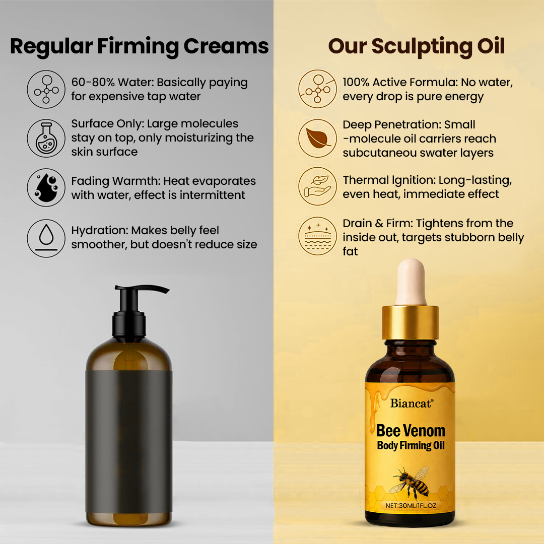 BeeSculpt™ Körperstraffungsöl – Für weniger Cellulite & definiertere Konturen