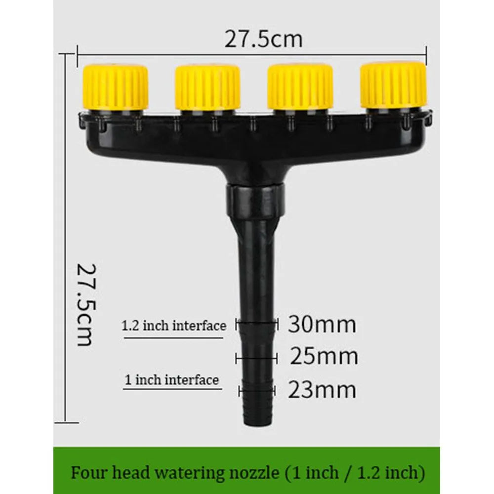 50% RABATT | AquaQuad - Premium 4-Kopf-Gartensprühkopf [Letzter Tag Rabatt]