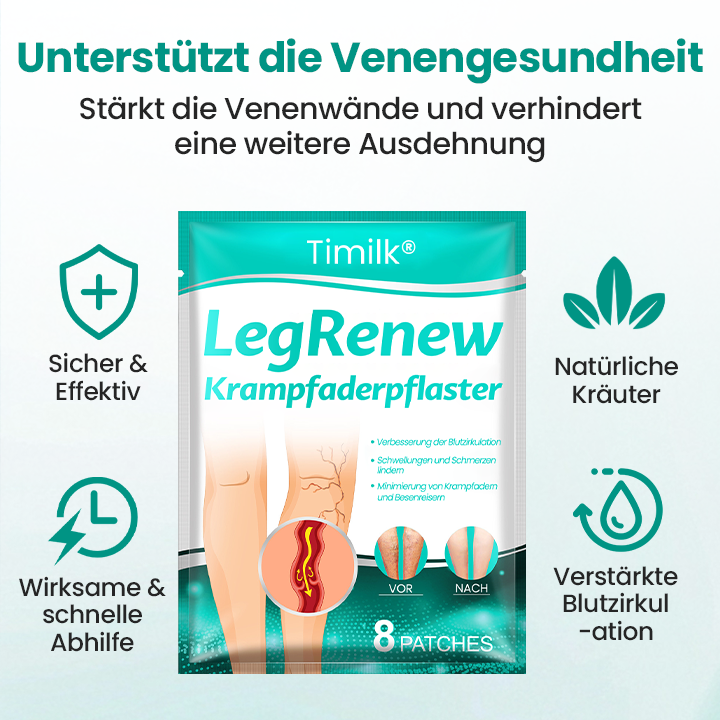 LegRenew™ Krampfaderpflaster