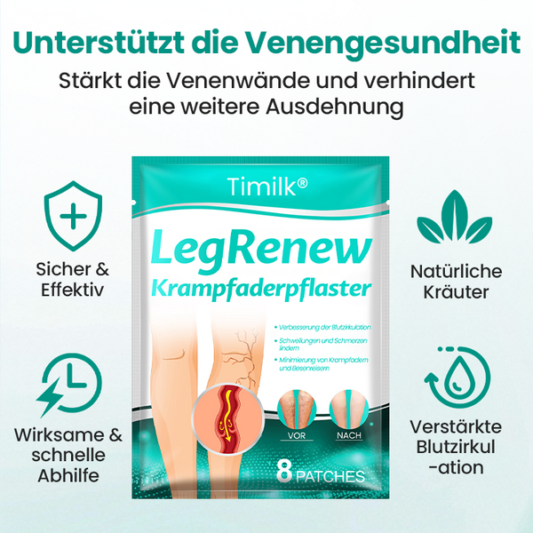 LegRenew™ Krampfaderpflaster