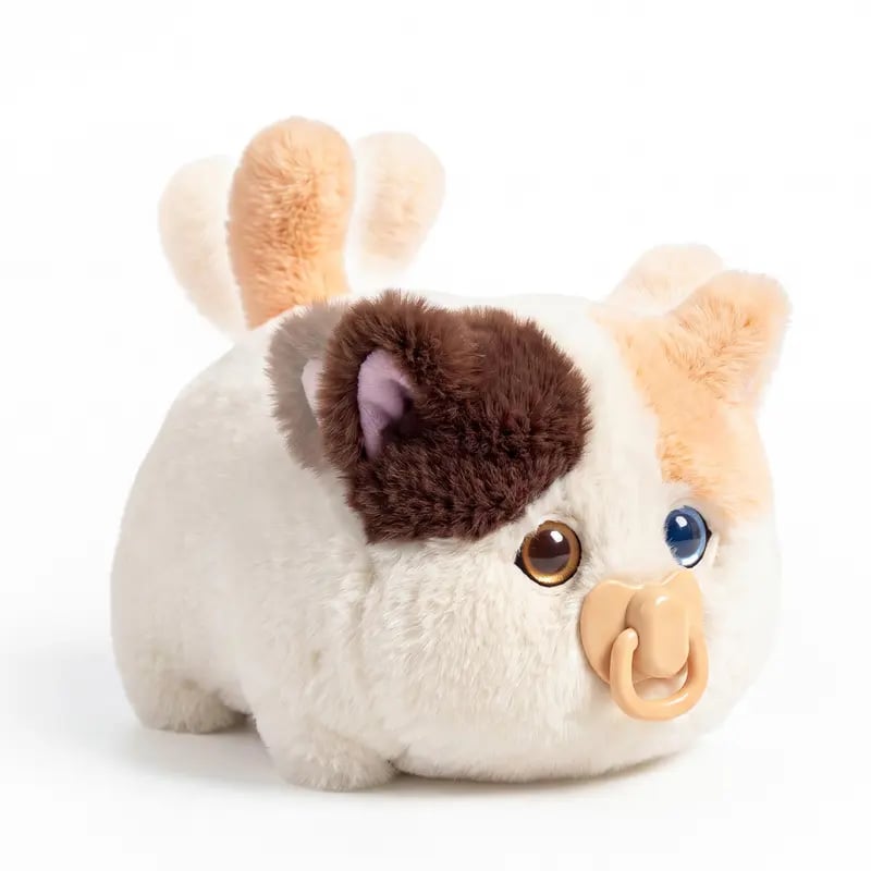 MiauMio™ Interaktive Kuschelkatze | Schnurren, Spielen & Freude schenken