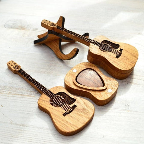 50% RABATT | GuitarHolder™ - Gitarrenplektrenhalter +3 Gratis Plektren [Letzter Tag Rabatt]