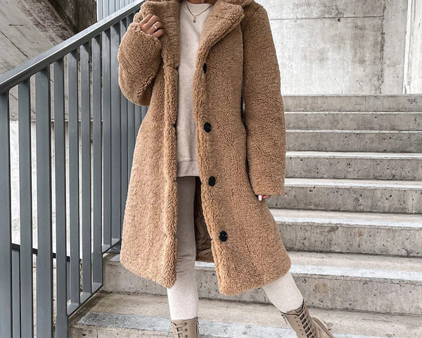 Tygo™ | Kunstpelz Übergroße Teddy Jacke | 50% RABATT!