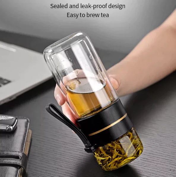 EasyTea™ - Die praktische Tee-Wasserflasche für unterwegs