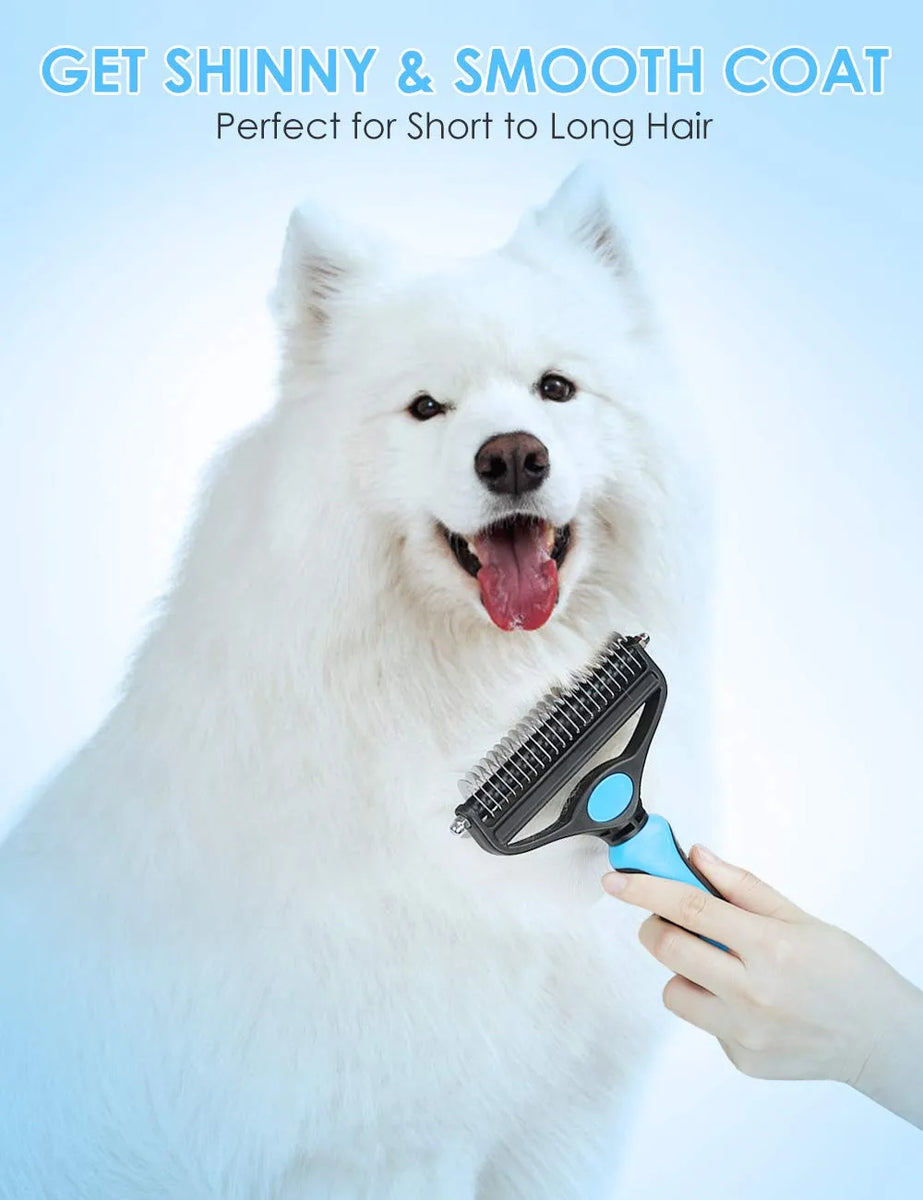 🔥 1+1 GRATIS 🎁 Professionelles Enthaarungs-Tool für Hunde & Katzen