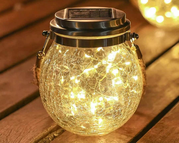 GlowCrest - Solarglas-Licht