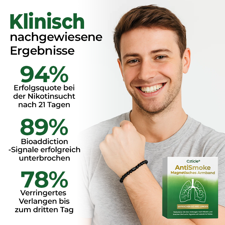 Nuvora™ AntiSmoke Magnetisches Armband - Für Mehr Unterstützung Beim Rauchstopp