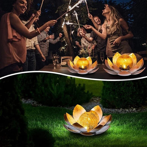 1+1 GRATIS | LotuGlow – Magische Gartenbeleuchtung mit Stil