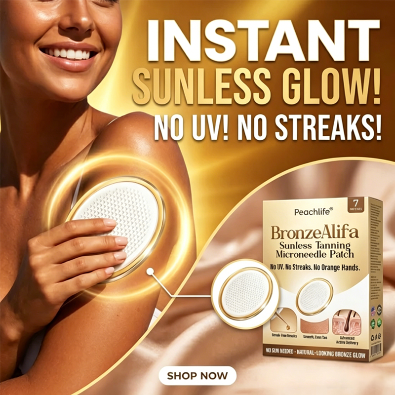 Sunluxe™ BronzeAura Sunless Tanning Microneedle Patch – Natürliche Bräune ohne UV-Strahlung