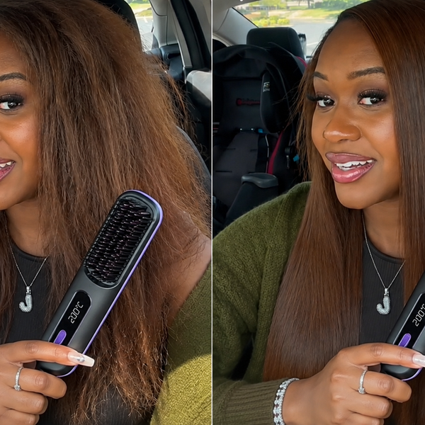 SleekGo™ Kabelloser Mini-Haarglätter – Glatte, frizzfreie Haare überall unterwegs