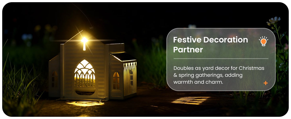 LichtNest™ Solar-Vogelfutterhaus – Dekorative Gartenbeleuchtung & Vogelfütterung