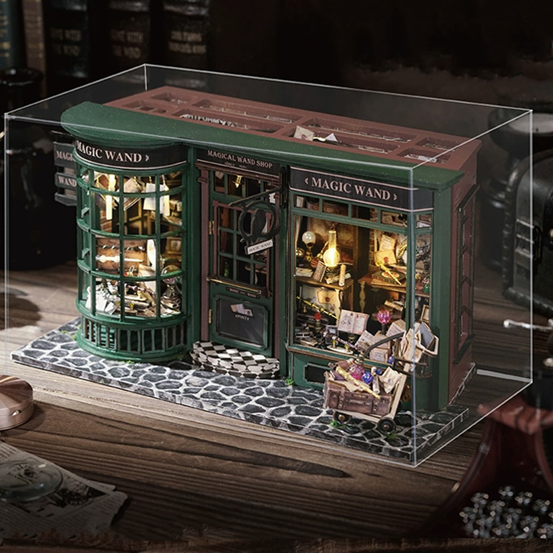 MiniMuse™ DIY-Miniaturhaus-Set | Erschaffe dein eigenes magisches LED-Puppenhaus